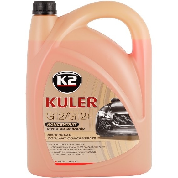 K2 Kuler Antigel Concentrat Rosu 1:1 G12/G12+ 4L T214C